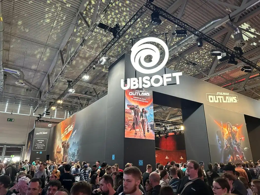 The Ubisoft booth at Gamescom
2024.