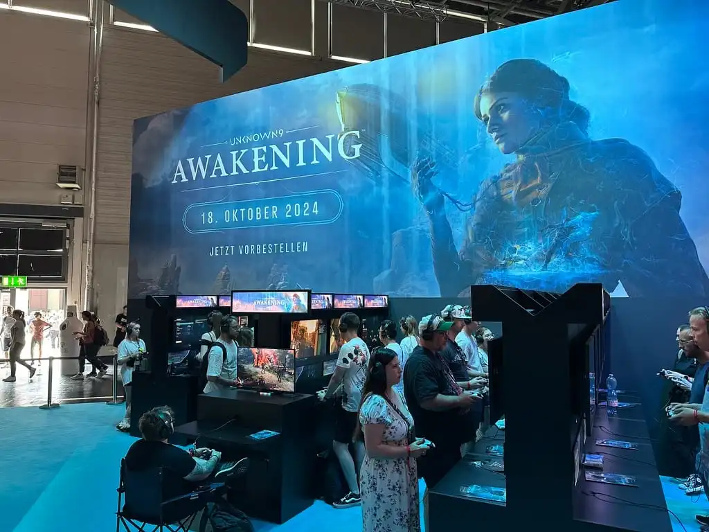 The Unknown9: Awakening
booth.
